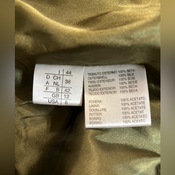 Gianfranco Ferre Studio Silk Jacket - Picture 4 of 7